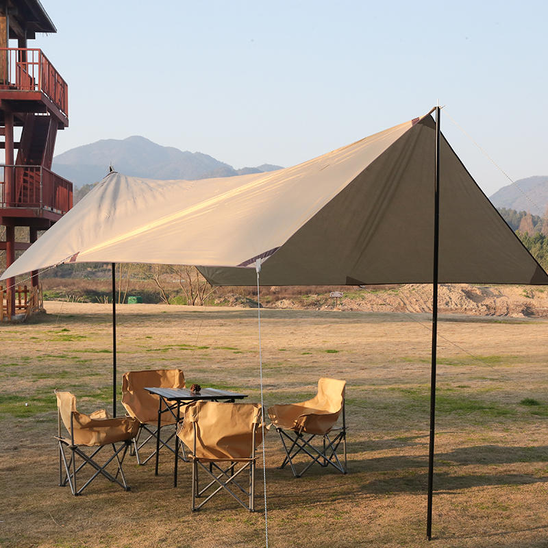 Classic Thickened Camping Six-Corner Sunshade Tarp