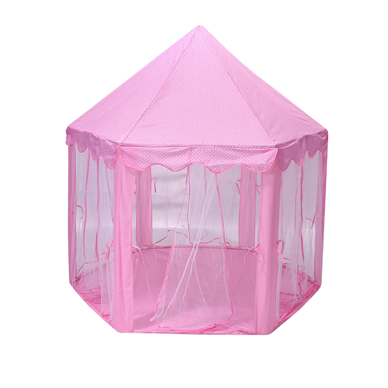 Safe Non-Toxic Hexagonal Princess Castle Play Tent