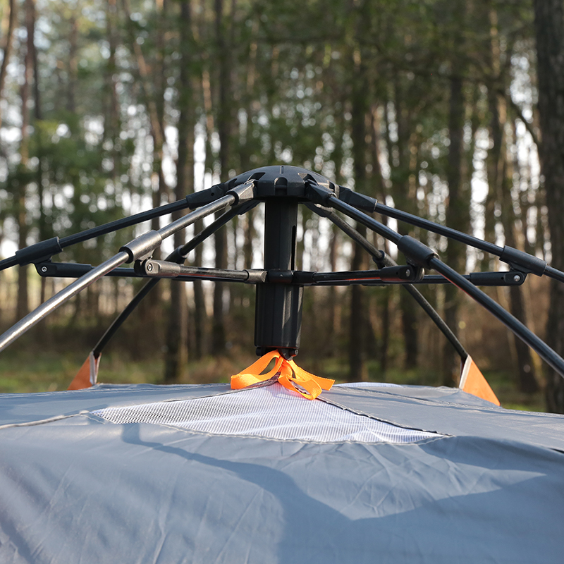 Automatically Quick-Opening Hexagonal Camping Tent