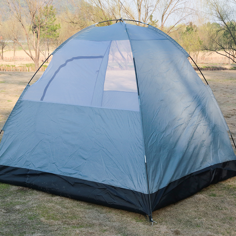 Multifunctional One-Room Extension Tent With Solid Color