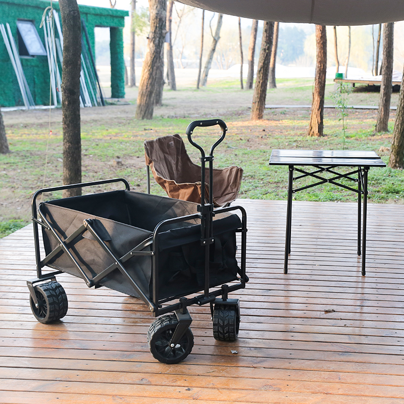 Multi-Angle Adjustable Outdoor Camping Folding Trolley