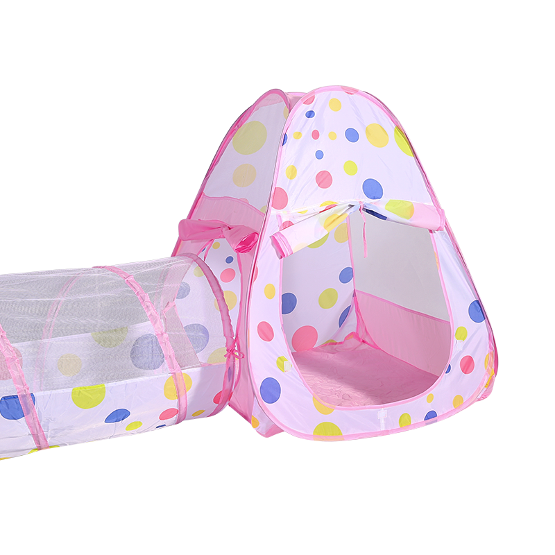 Pop-Up 3-In-1 Children Play Crawling Tunnel Tent