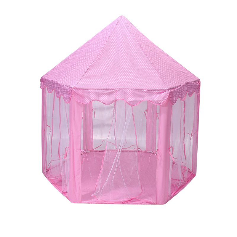 Safe Non-Toxic Hexagonal Princess Castle Play Tent